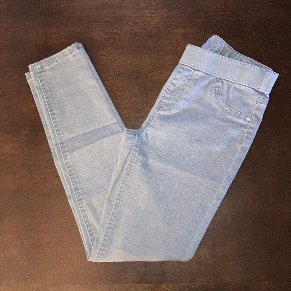 Gray Justice Mid Rise Jeggings Girls Sz 12
